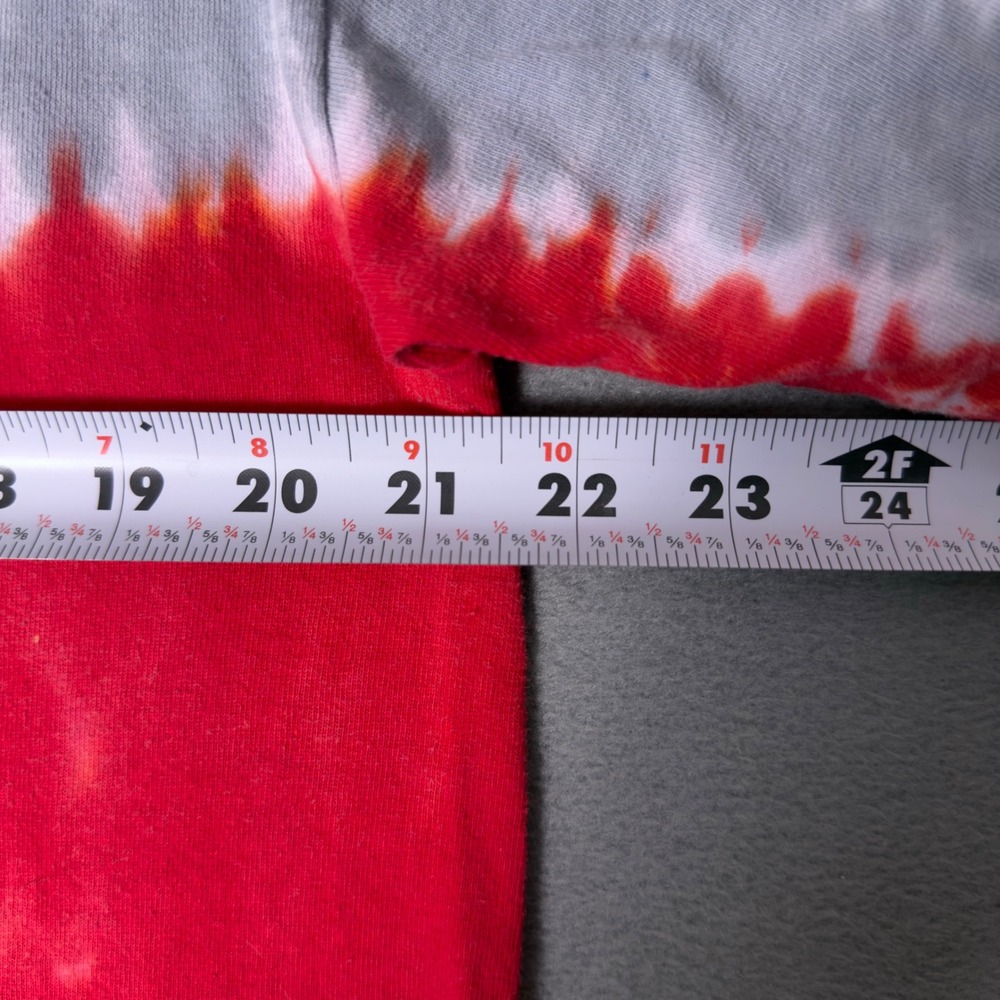 Majestic Boston Red Sox 2013 World Series Champions Tie Dye Tee Mens L Red Blue - Picture 5 of 6